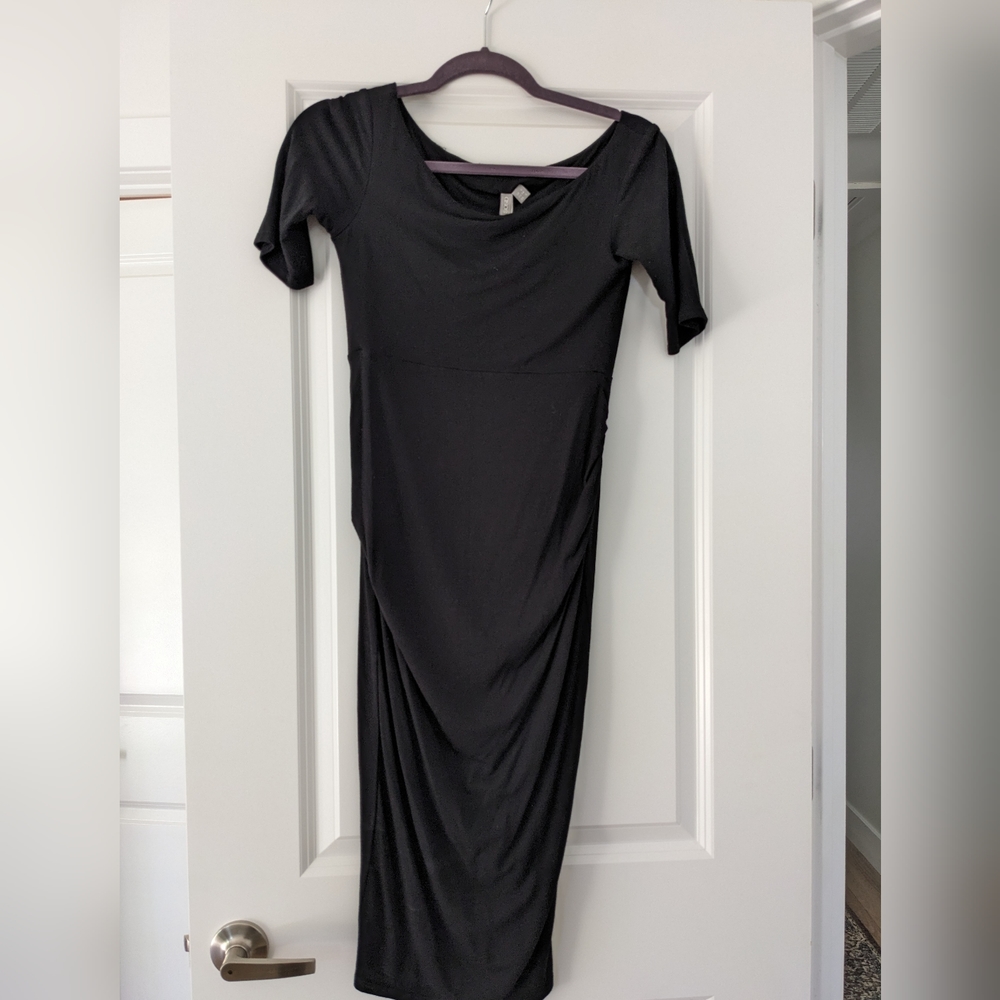 ASOS Black Maternity Dress